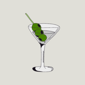 reverse martini