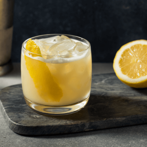 scotch sour cocktail
