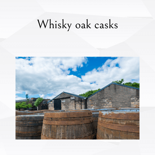 whisky oak casks