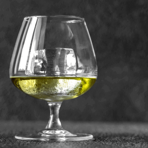 Chartreuse on the rocks
